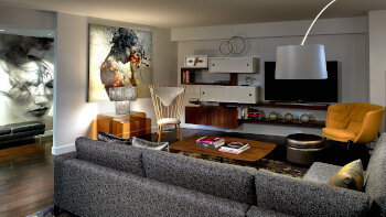 EWOW Suite, Presidential Suite, 1 King, at W Boston