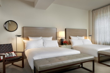 Luxury Double Queen, at 21c Museum Hotel Cincinnati