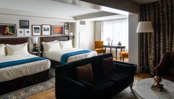 Salon Double, 2 Queen Beds, at NoMad Las Vegas