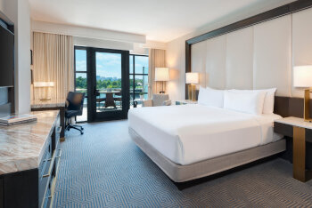 1 King Premium River View Balcony, at InterContinental Washington DC - The Wharf