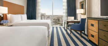 ADA Accessible Deluxe, 2 Queen Beds, Mobility Accessible, Roll In Shower, at Fairmont Austin