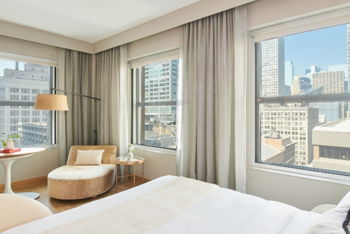 Grand Chamber City View King Suite, at Virgin Hotels Chicago