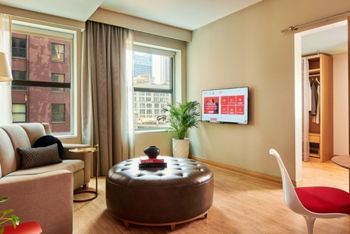 2 Bedroom Grand Chamber Suite River View, at Virgin Hotels Chicago
