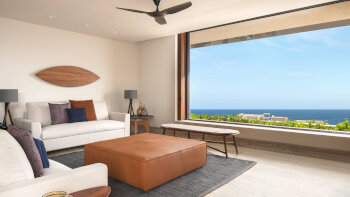 Cortes Ocean View, 1 Bedroom Suite, 1 King, Sofa bed, Terrace, at Zadun, a Ritz-Carlton Reserve
