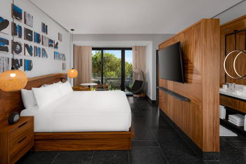 Tropical View Guestroom with King Bed, at Conrad Tulum Riviera Maya