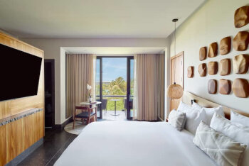 Ceiba Partial Ocean View Guestroom King Bed, at Conrad Tulum Riviera Maya