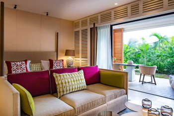 Le Barth Jardin, King Bed, at Le Barthelemy Hotel and Spa