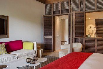 Le Barth Lac, King Bed, at Le Barthelemy Hotel and Spa