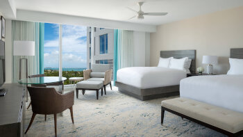 Deluxe Limited View, Guest room, 2 Queen, Limited view, at The Ritz-Carlton, Turks & Caicos