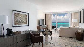 Club Executive Suite, Club lounge access, Suite, 1 King, Balcony, at The Ritz-Carlton, Turks & Caicos