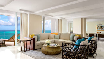 Ritz Carlton Suite, Suite, 1 King, Oceanfront, Balcony, at The Ritz-Carlton, Turks & Caicos