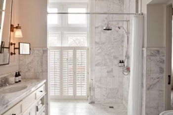 ADA Accessible 1 Bedroom Suite Accessible Roll In Shower Park View, at Kimpton Fitzroy London