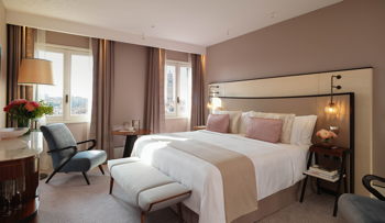 Venice View, Guest room, 1 King, Venice Rooftop view, at The St. Regis Venice