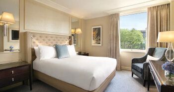 Queen Deluxe Room, at The Caledonian Edinburgh, Curio Collection by Hilton