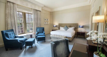 King One Bedroom Suite with Castle View, at The Caledonian Edinburgh, Curio Collection by Hilton