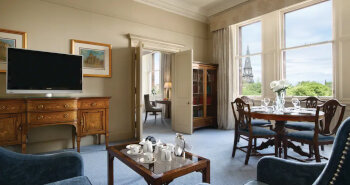 Caledonian Suite with Castle View, at The Caledonian Edinburgh, Curio Collection by Hilton