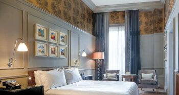 Queen Premier Room, at The Caledonian Edinburgh, Curio Collection by Hilton