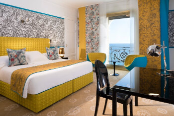 Double Room - Deluxe with sea view, at Le Negresco