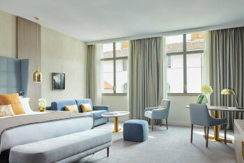 1 King Bed Classic Accessible Gardenview, at InterContinental Lyon - Hotel Dieu