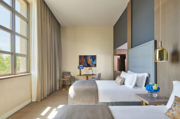 2 Twin Beds Premium River View, at InterContinental Lyon - Hotel Dieu