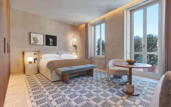 Terrace Junior Suite, at Six Senses Rome