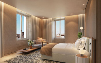 Corner Suite, at Six Senses Rome