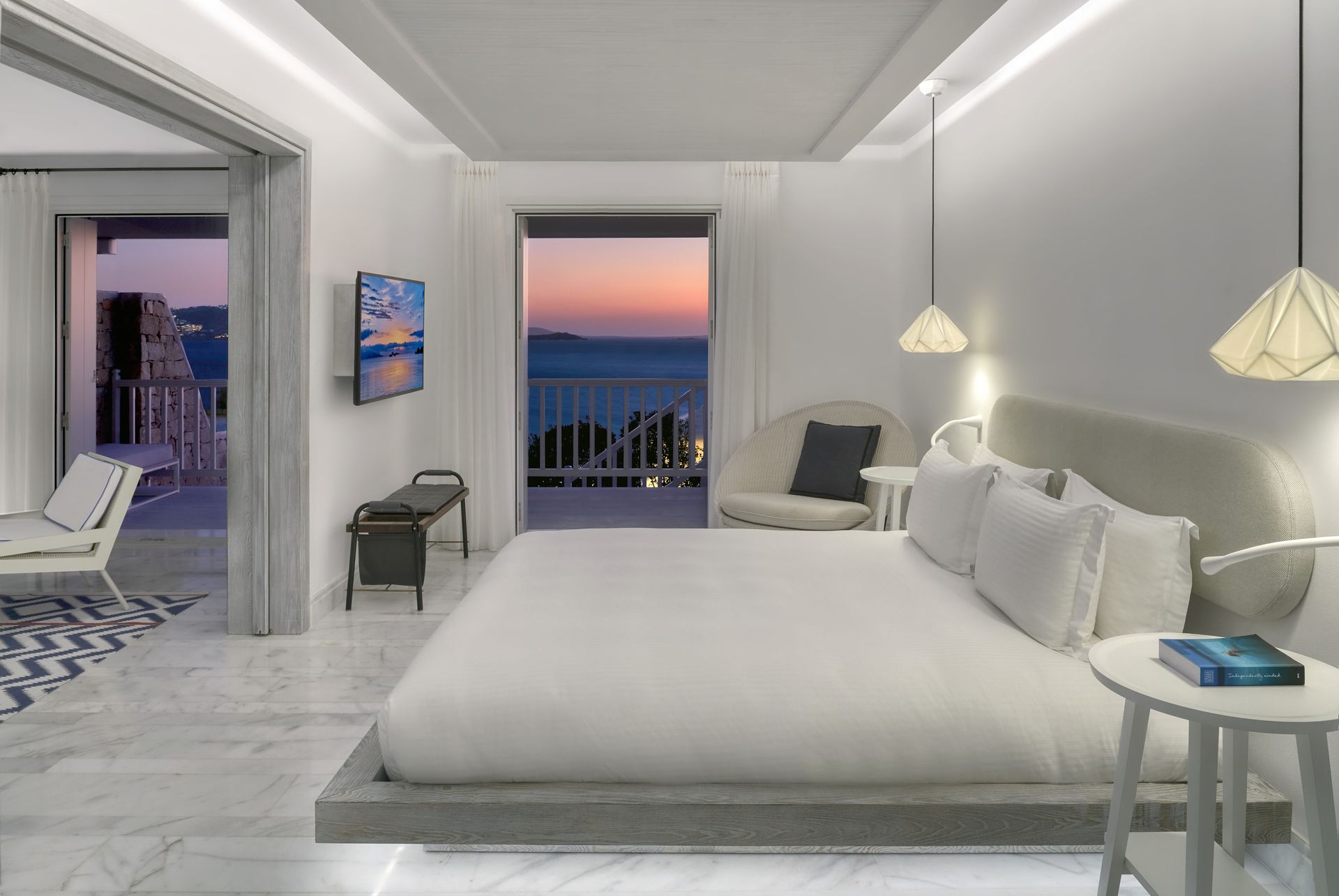 Mast 1 Bedroom Suite, at Mykonos Riviera Hotel & Spa