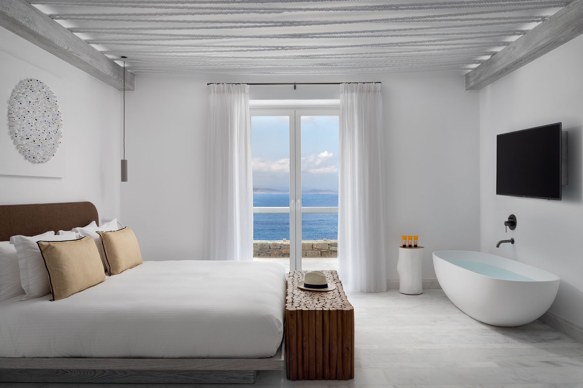 Galaxy 1 Bedroom Pool Suite, at Mykonos Riviera Hotel & Spa