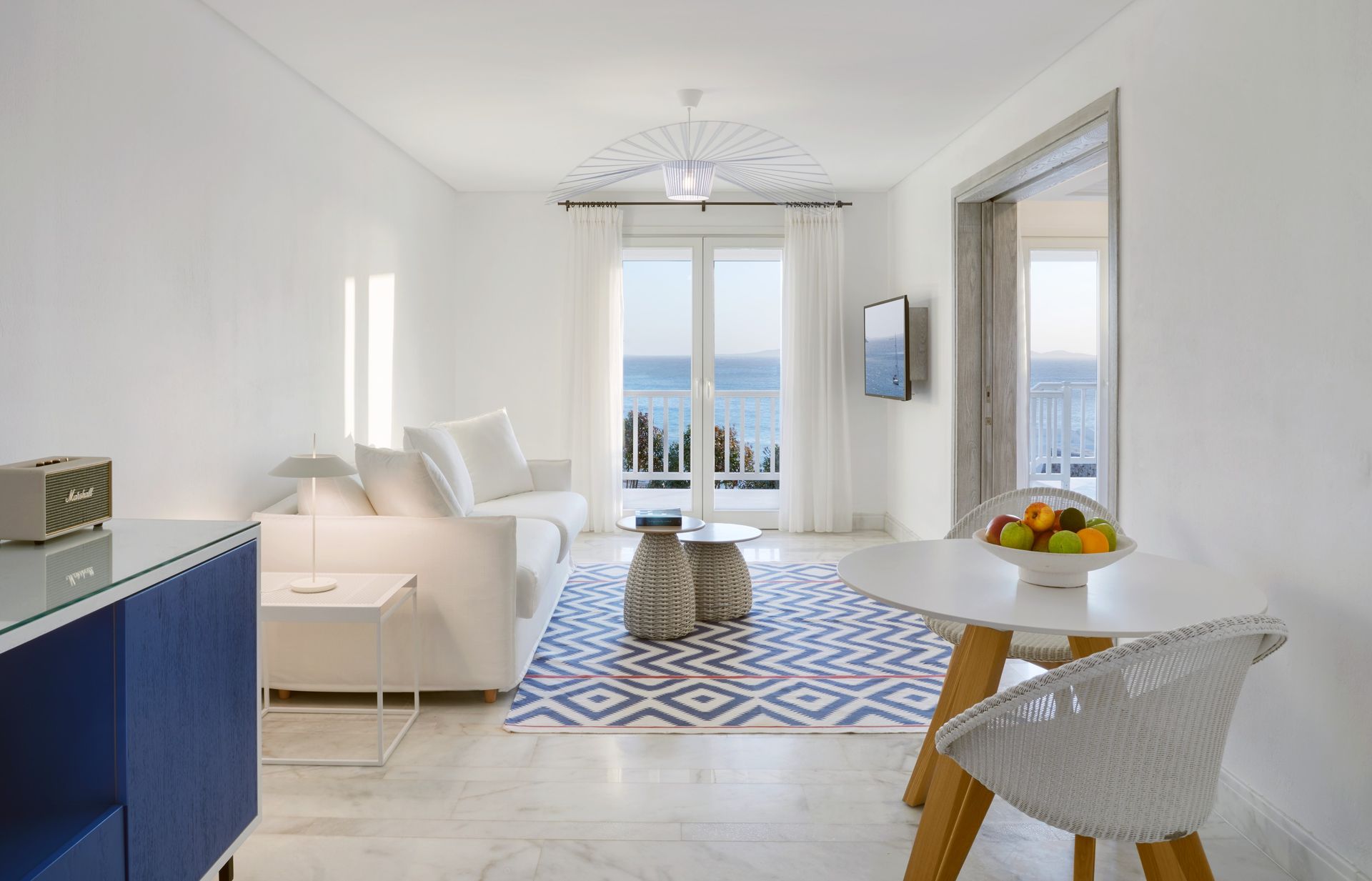 Marina 1 Bedroom Pool Suite, at Mykonos Riviera Hotel & Spa