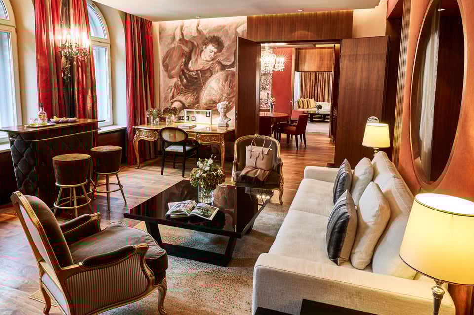 Ludwig Suite, at Hotel Vier Jahreszeiten Kempinski Munich