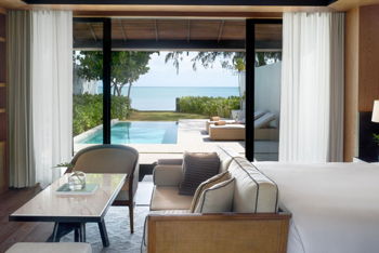 1 King 1 Bedroom Oceanfront Pool Villa, at Kimpton Kitalay Samui
