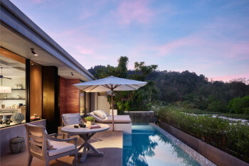 Partial Ocean View Pool Pavilion Two Bedroom, at Rosewood Phuket