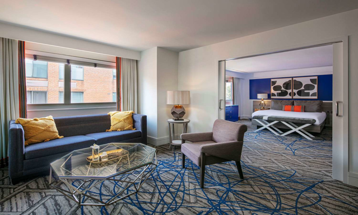 One Bedroom Spa Suite - King, at The Royal Sonesta Washington DC, Dupont Circle