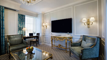 Presidential Suite, 1 King, Balcony, at Hotel Carmichael, Autograph Collection