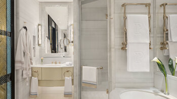 Grand Deluxe Room with Garden: 1 King Bed, at The Peninsula Istanbul