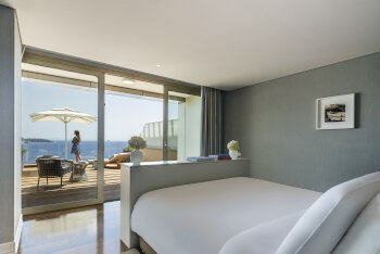 Deluxe Room, Double Bed, Sea View, at Rixos Premium Dubrovnik