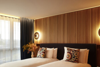 Collection Twin, 2 Single Beds, Courtyard View, at SO/ Paris