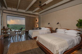 Junior Suite Ocean View - 2 Double, at ATELIER Playa Mujeres