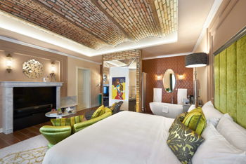 Aria Room- King Bed Courtyard Balcony View, at Aria Hotel Budapest