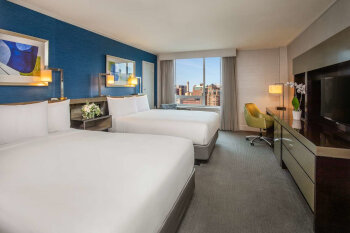 Two Queens - City View, at The Royal Sonesta Boston
