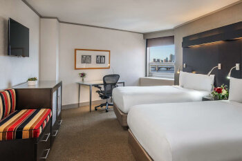 Two Doubles - River View - Hearing Accessible, at The Royal Sonesta Boston