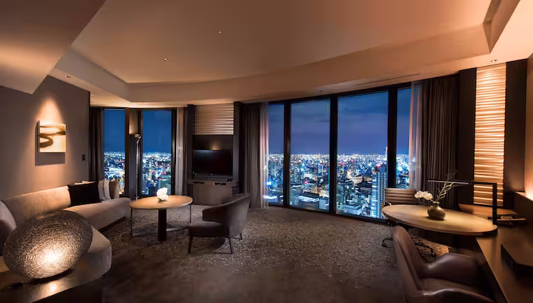 King Executive Corner Suite, at Conrad Osaka