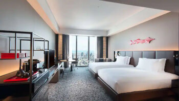 Twin Premium View Room, at Conrad Osaka