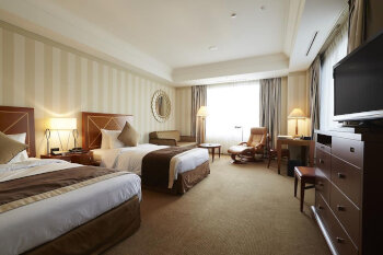 Non-Smoking Imperial Floor, Deluxe twin, at Imperial Hotel, Osaka