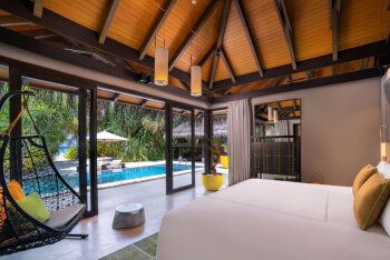 Deluxe Beach Pool Villa, at Velaa Private Island