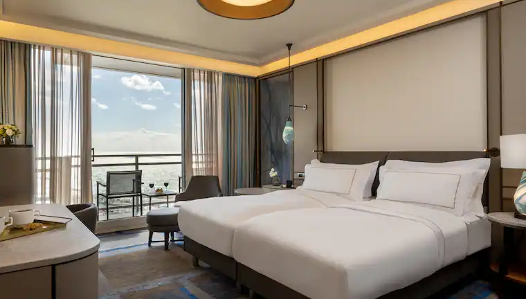 Twin Vista Premium Room with Sea View, at The Vista at Hilton Tel Aviv