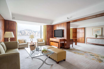 Harbour View Suite, King, at Kowloon Shangri-La, Hong Kong