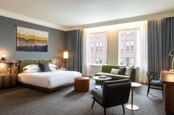 Junior Studio Suite - King, at Alexis Royal Sonesta Hotel Seattle