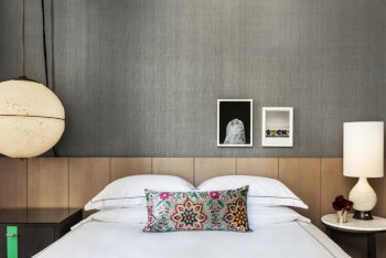 ADA Accessible, 1 Queen Mobility Accessible Tub, at Kimpton Gray Hotel Chicago 