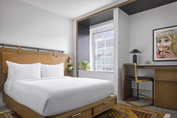 Standard Guest Room, 1 Queen Bed, City View, at Yours Truly DC Vignette Collection